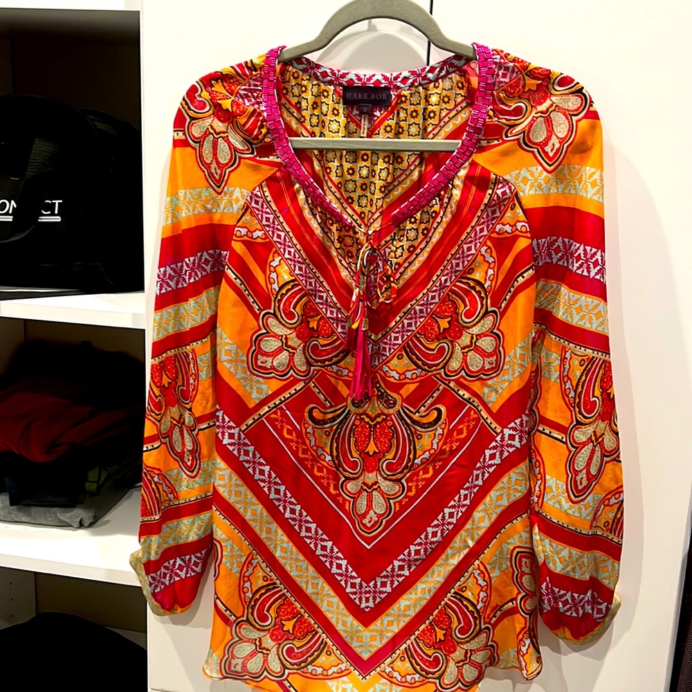 EUC Hale Bob size S blouse